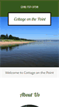 Mobile Screenshot of cottageonthepoint.com